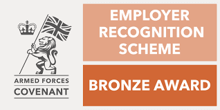 Armed Forced Covenant Employed Recognition Scheme Bronze Award