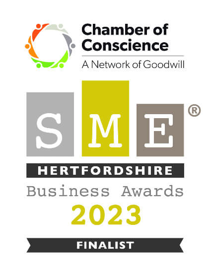 Chamber of Conscience SME Hertfordshire Business Awards 2023